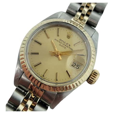 rolex datejust chronograph oro 1980 donna|rolex watches 1980s.